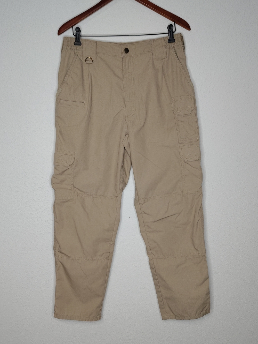 5.11 Tactical Taclite Pro Ripstop Cargo Pants Size 34x32 Khaki Utility Neutral